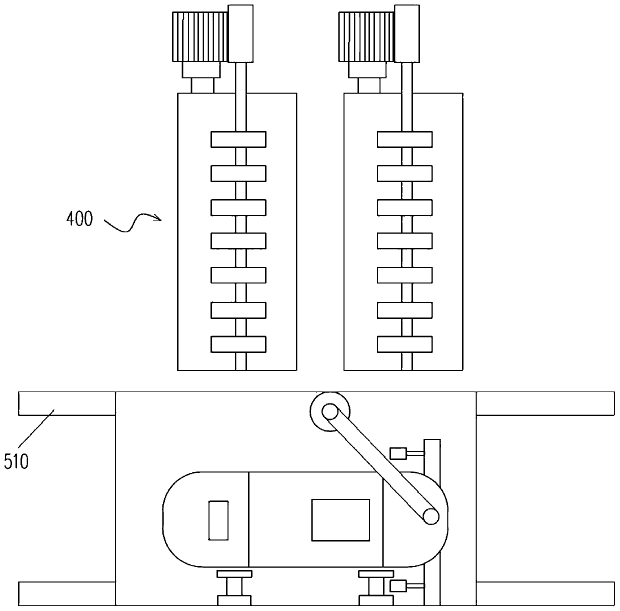 Automobile battery quick-changing system