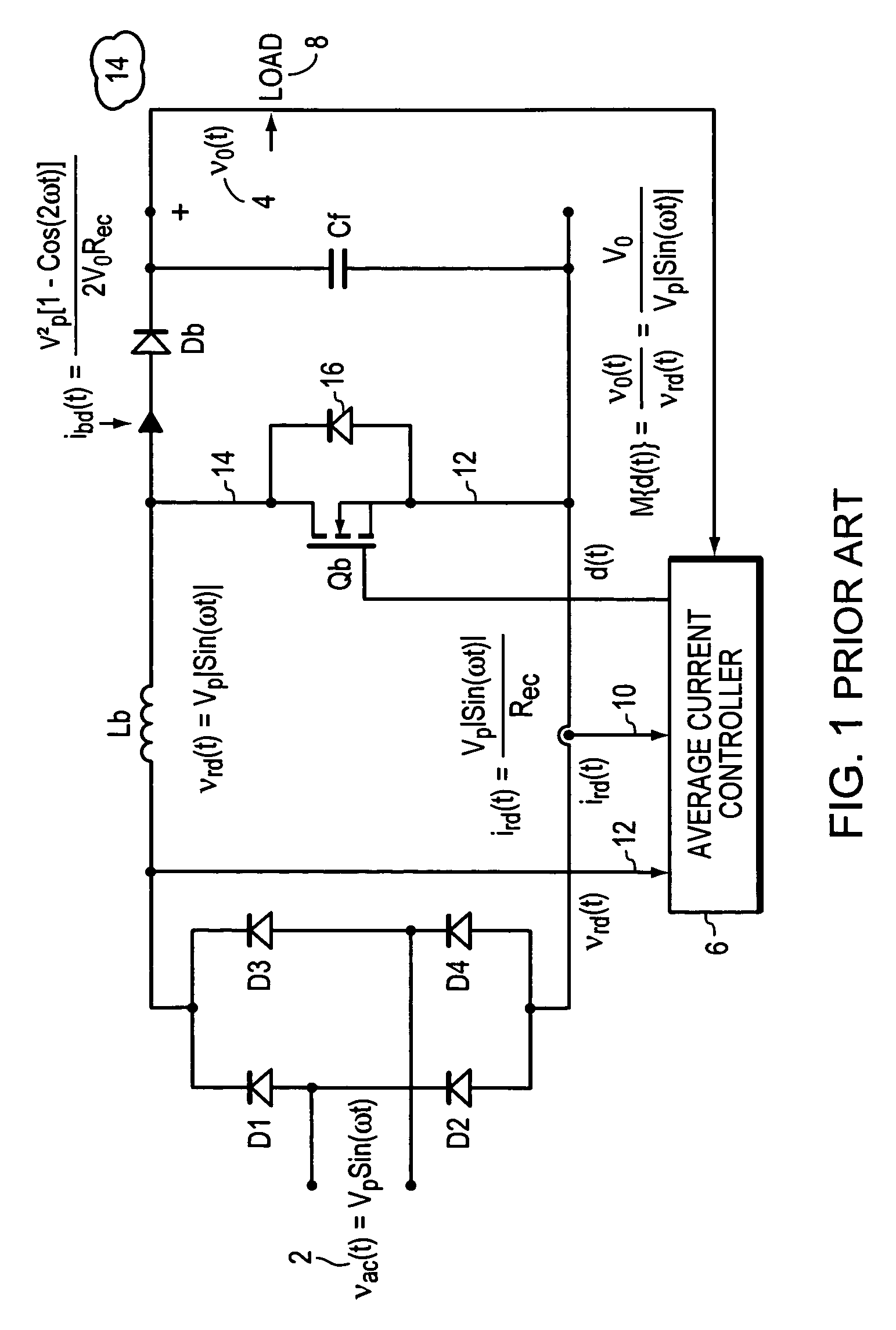 Vrms and rectified current sense full-bridge synchronous-rectification integrated with PFC