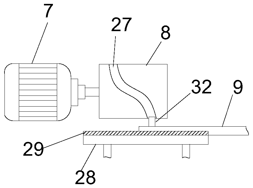 Highway engineering-based pavement drainage device and method