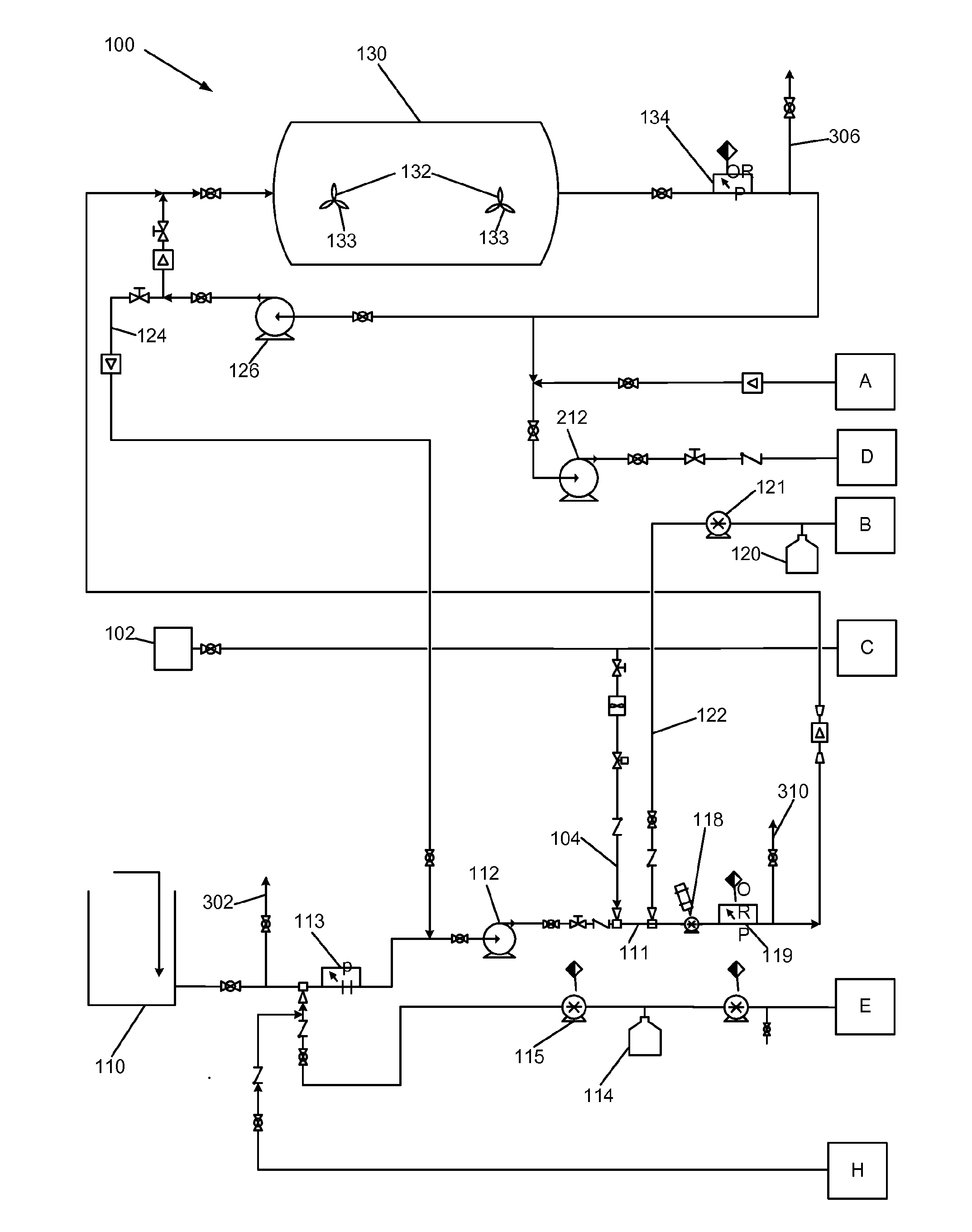 Apparatus and method for oxidative treatment of organic contaminants in waste water