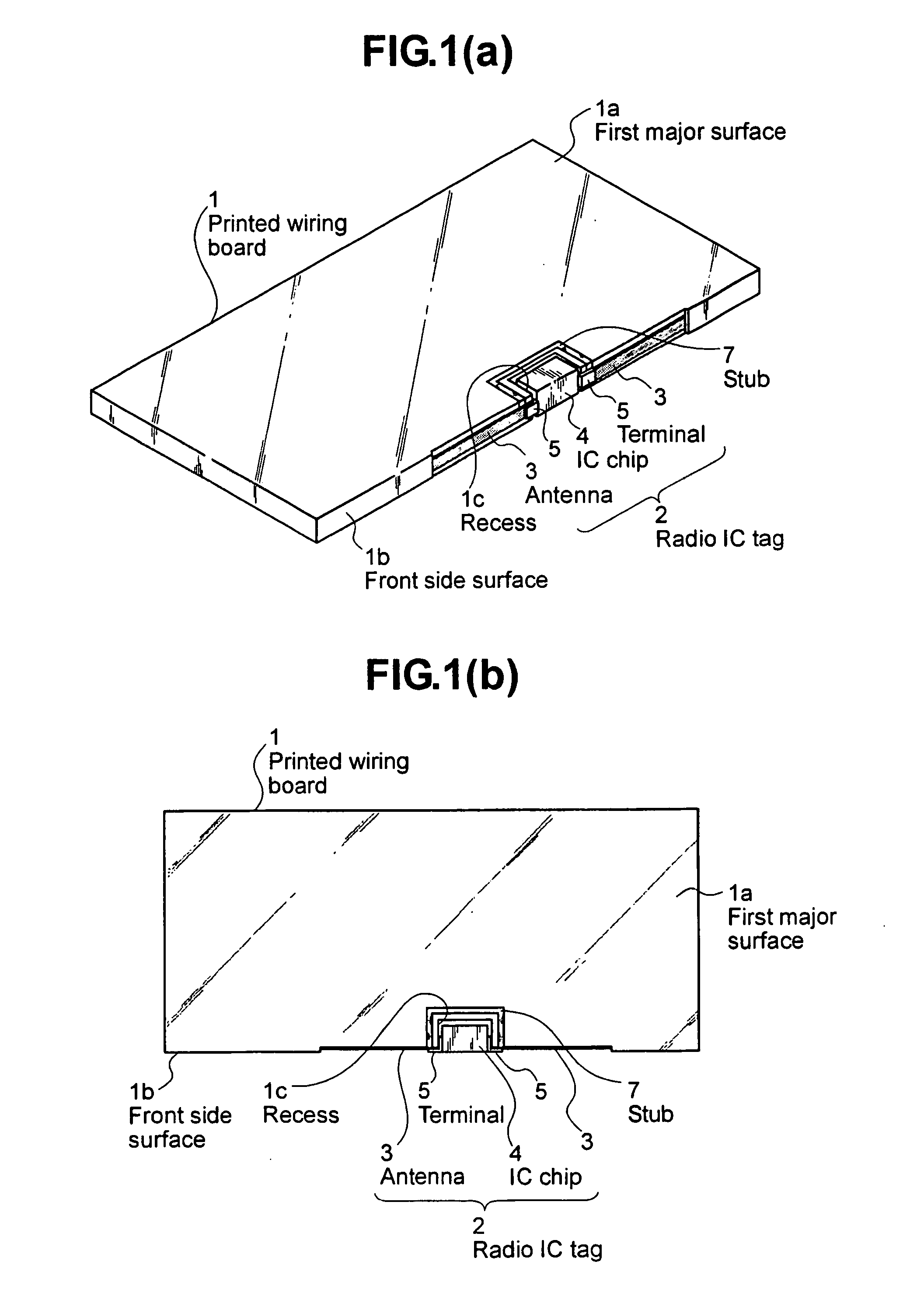 IC-tag-bearing wiring board and method of fabricating the same