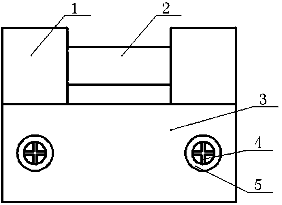 Combined type symmetrical elevator balance block assembly