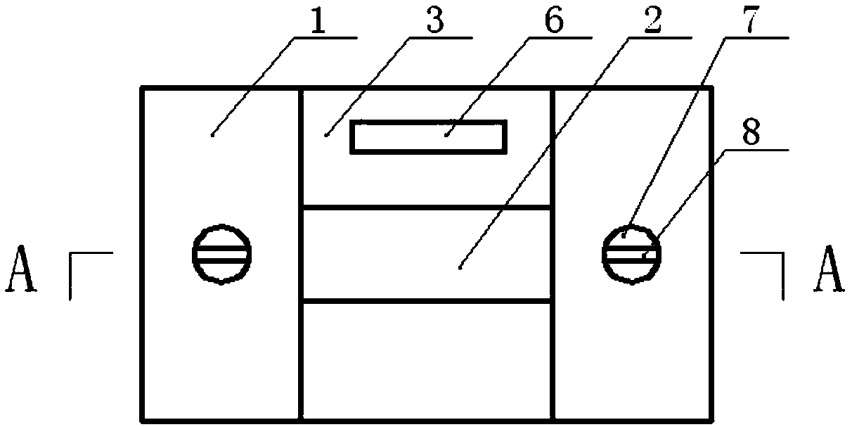 Combined type symmetrical elevator balance block assembly