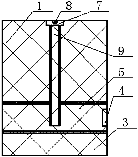 Combined type symmetrical elevator balance block assembly