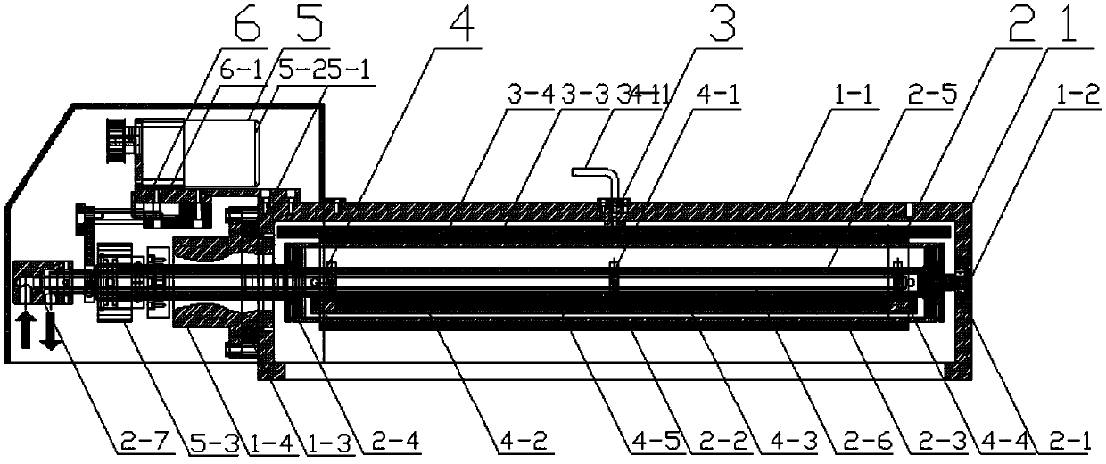 Novel twin external rotating cathode