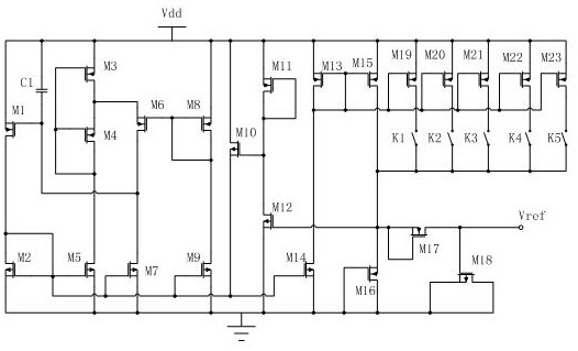 A High Power Supply Rejection Ratio Reference Source Circuit