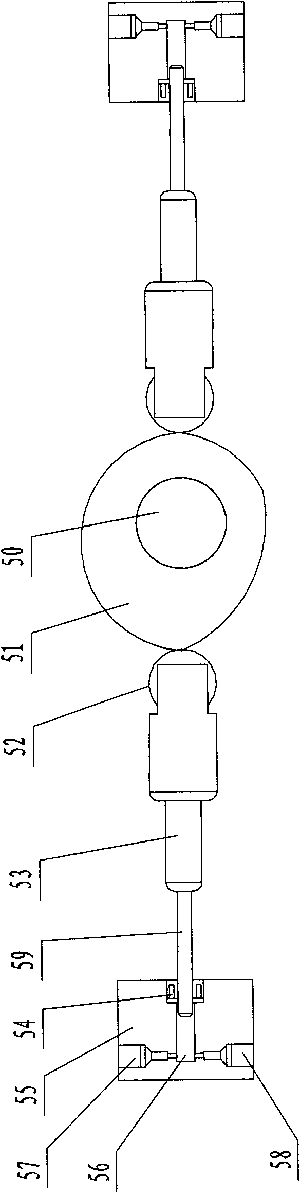 Liquid distribution valve and liquid chromatographic pump equipped with same
