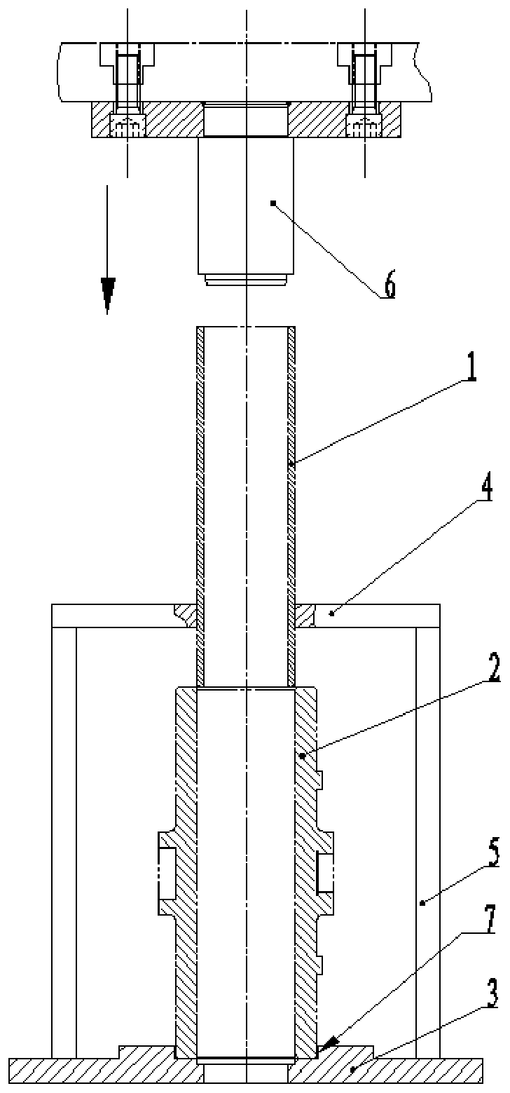 Rotary medicine chamber and inner chamber large-interference-quantity assembly process