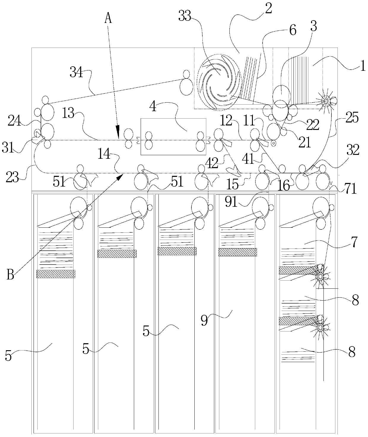 A banknote processing device