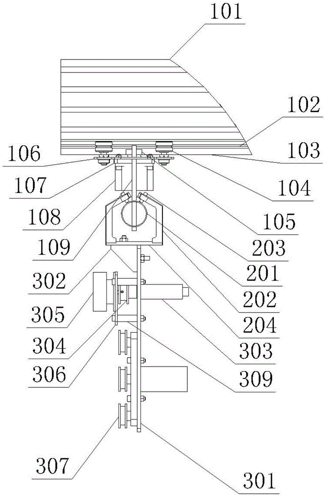Suspended zero-gravity simulated test bed and using method thereof