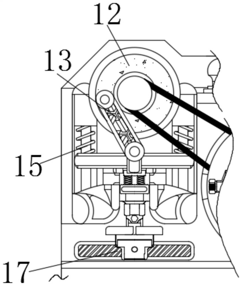 Device for determining and comparing number of times of grinding during grinding of camera lens