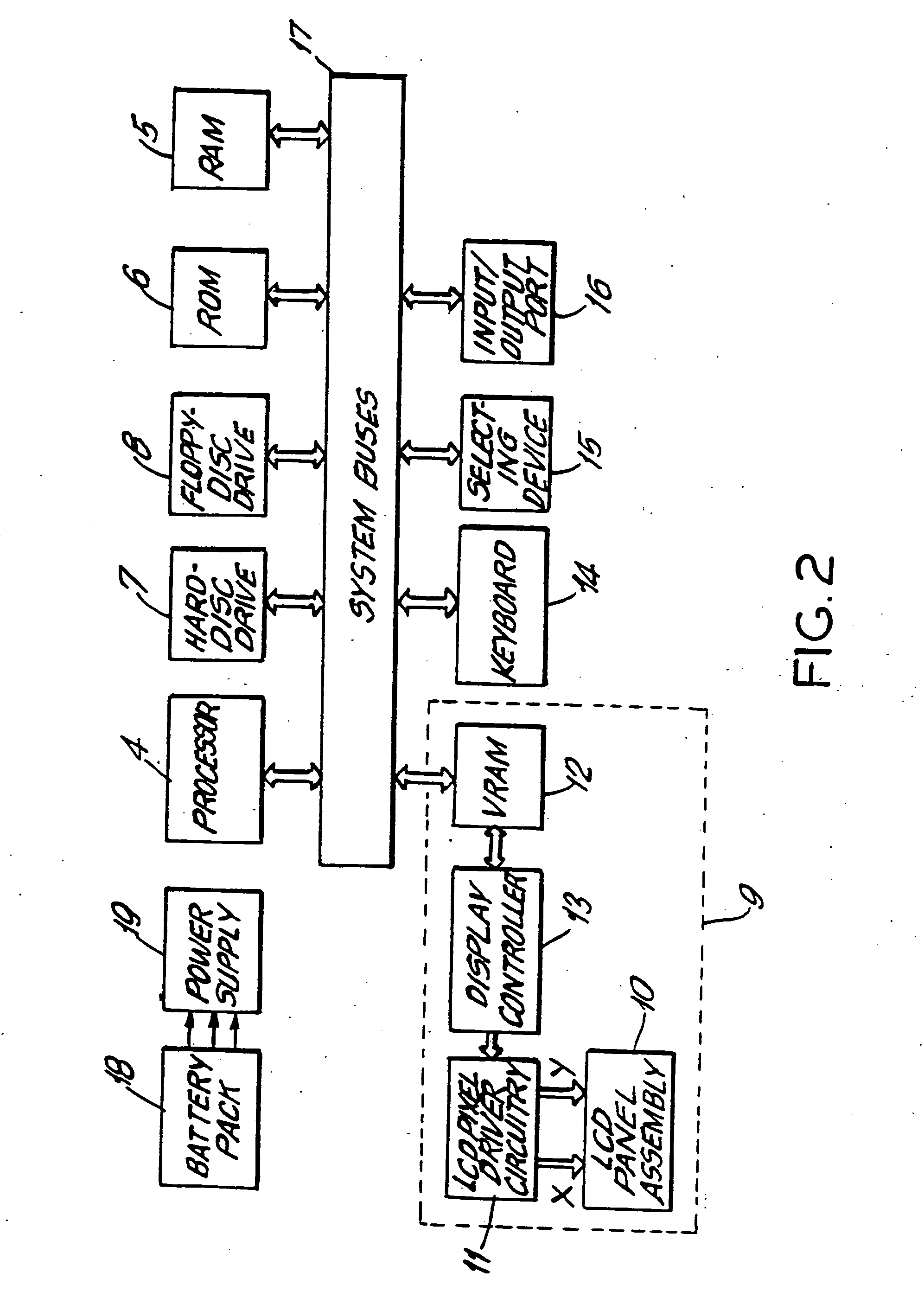 Backlighting construction for use in computer-based display systems having direct and projection viewing modes of operation