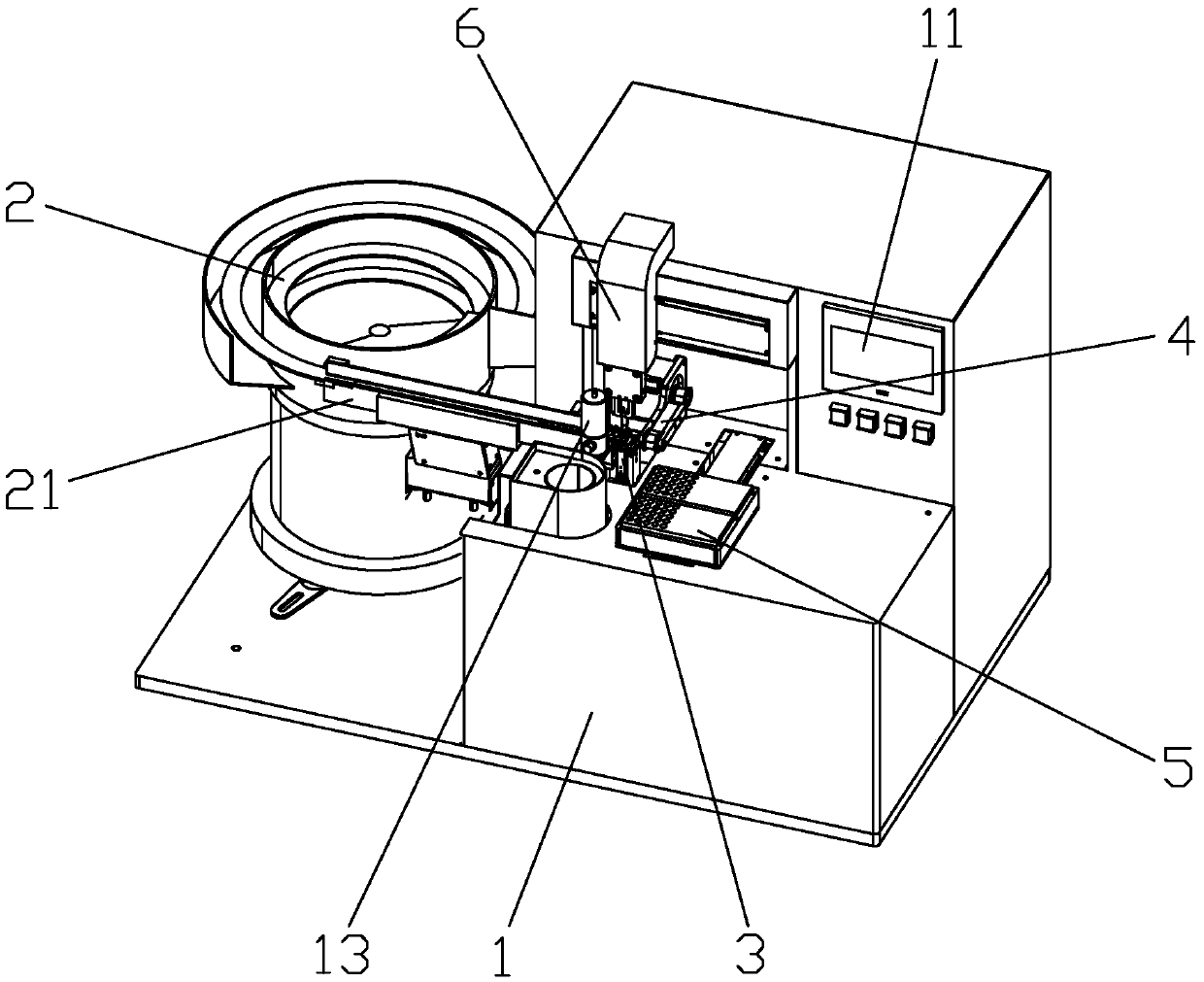 Micro liquid filling device of micro centrifugal pipe