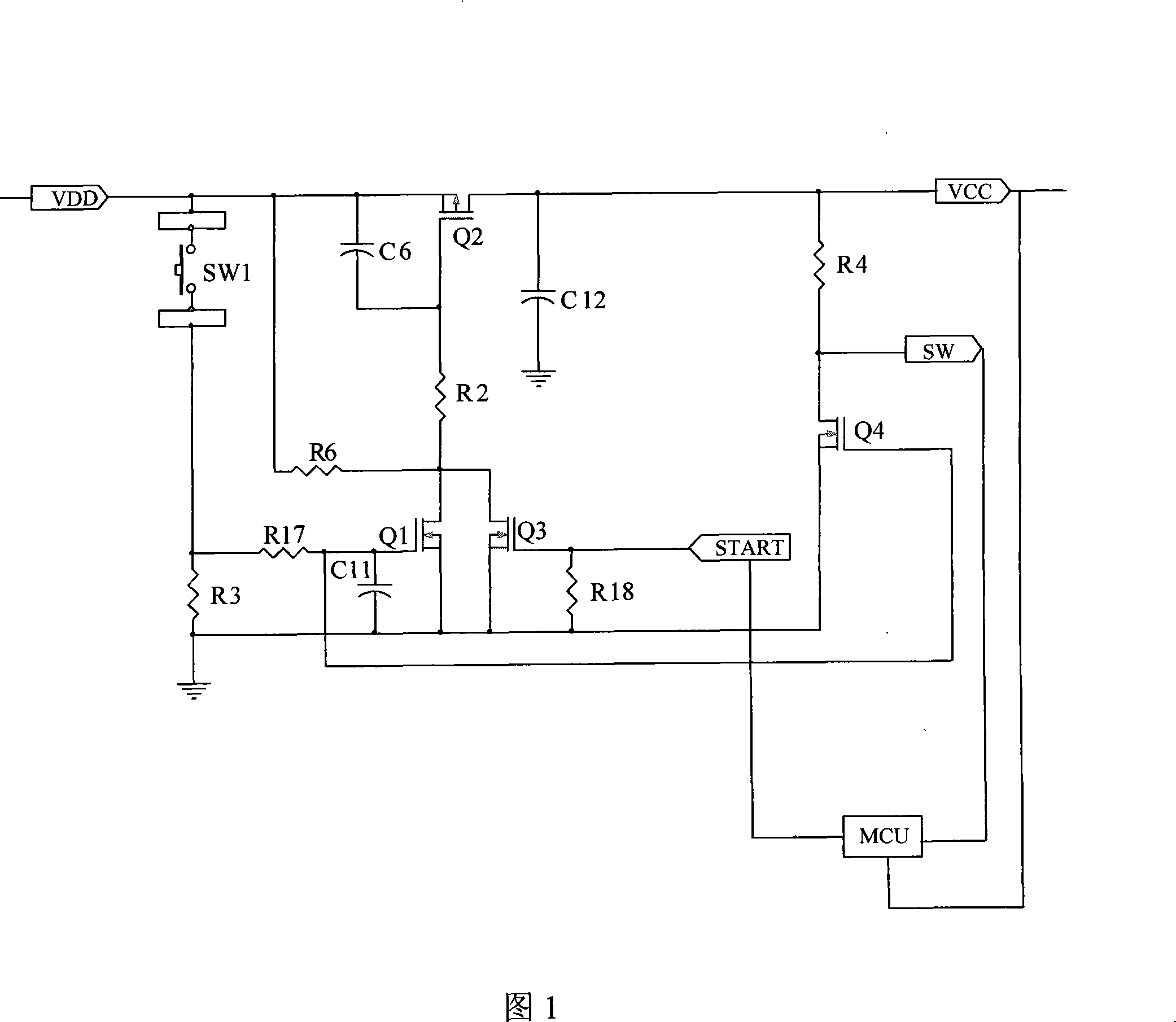 Energy-saving control circuit