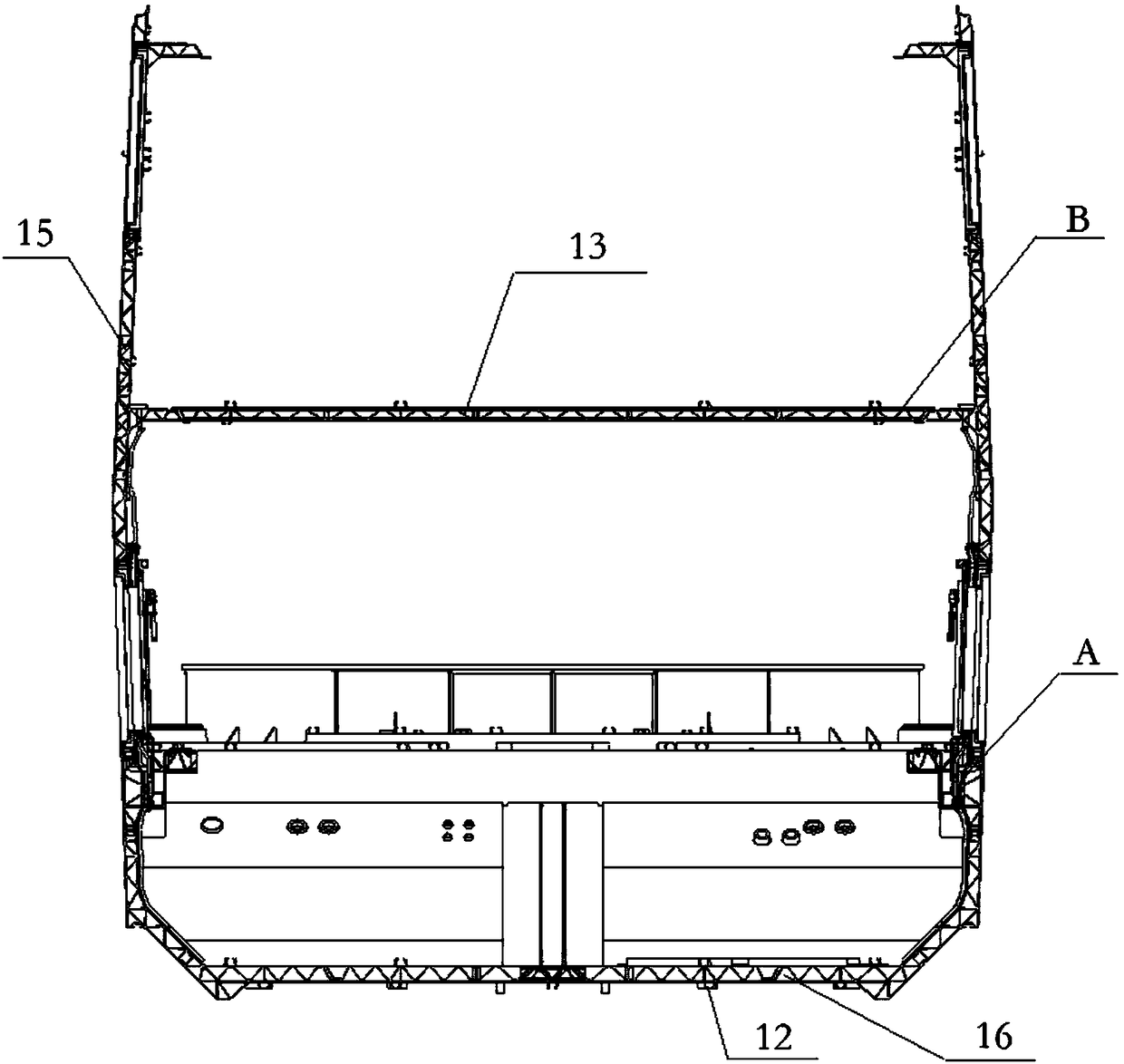 A system and method for exhaust water vapor deposition in rail vehicle