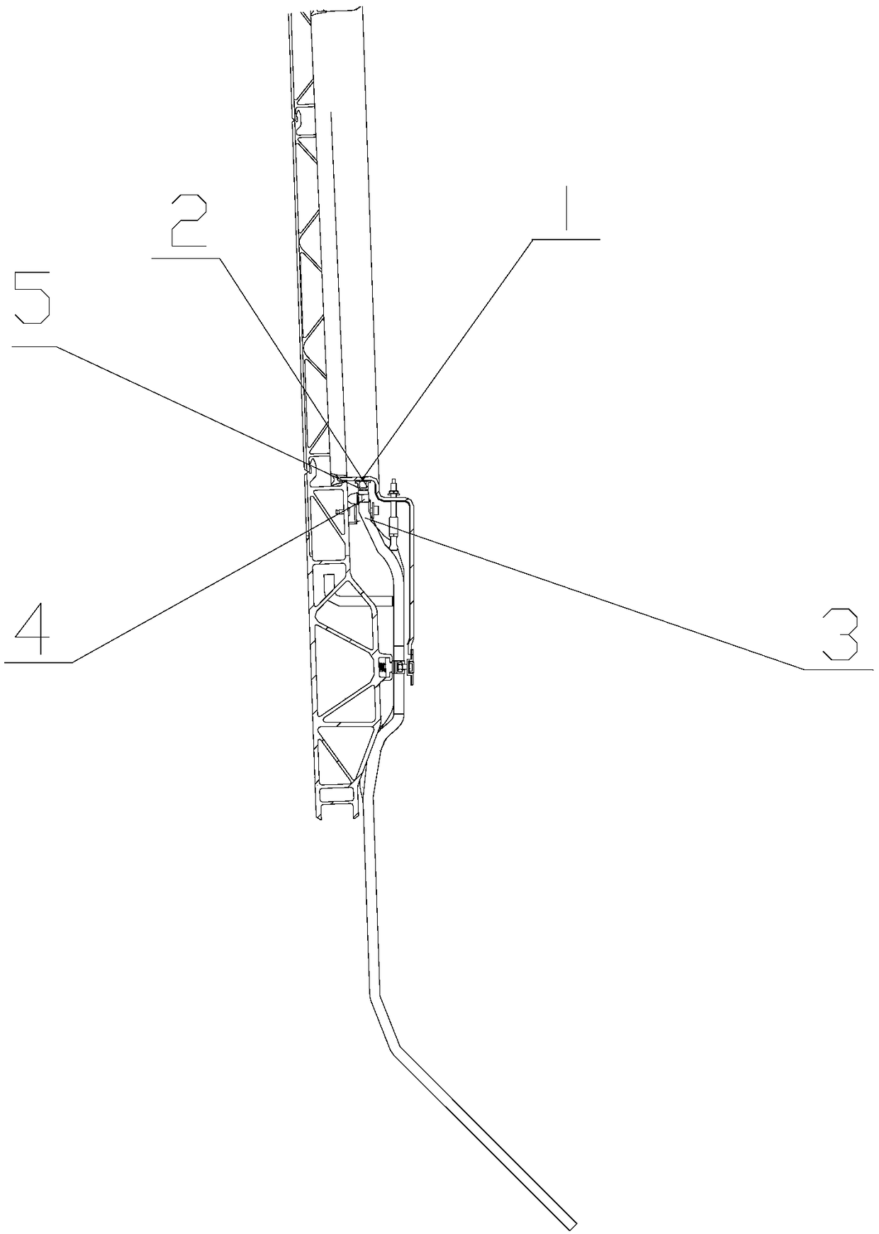 A system and method for exhaust water vapor deposition in rail vehicle