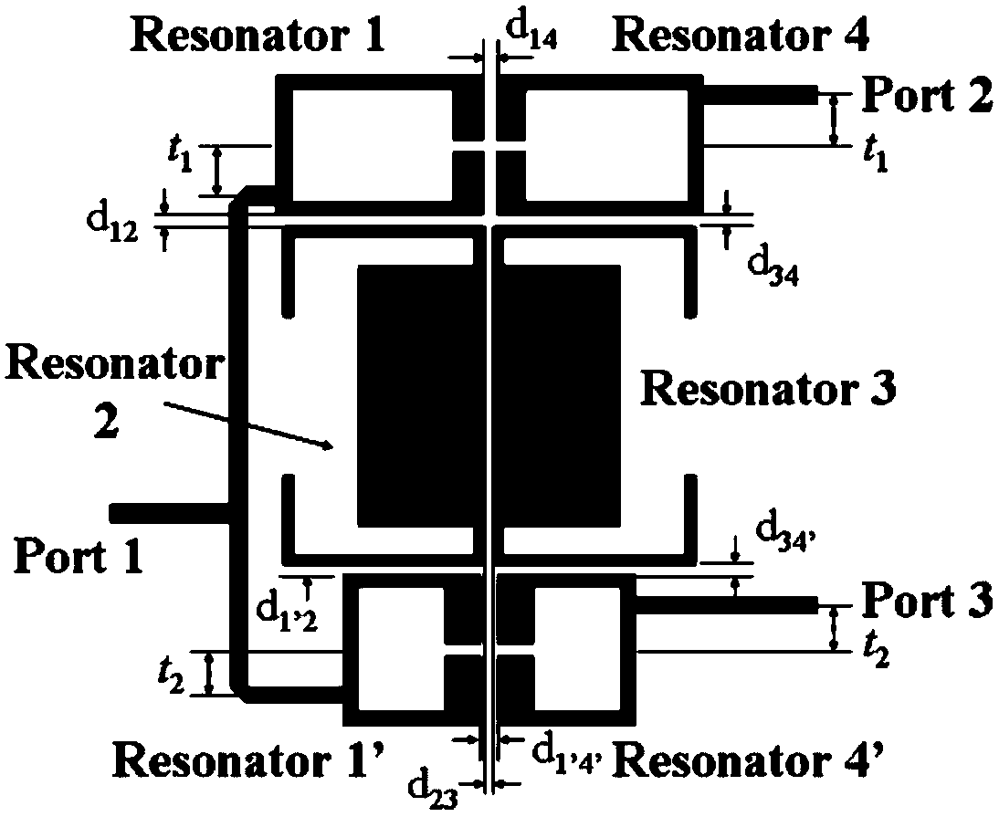 A Planar CQ Duplexer Based on Novel Matching Network