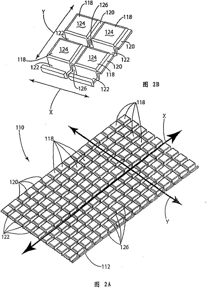 Load supporting surface