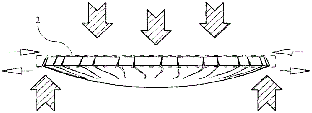 Fastening structure and fastening method of transparent part of observation window of manned spacecraft