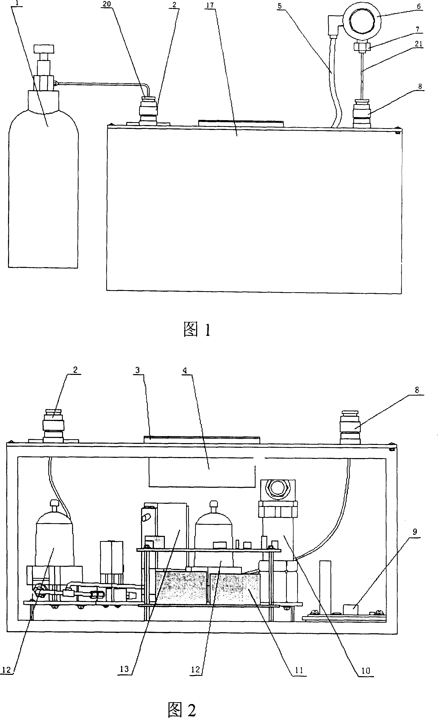 SF6 gas density relay corrector and its detecting method