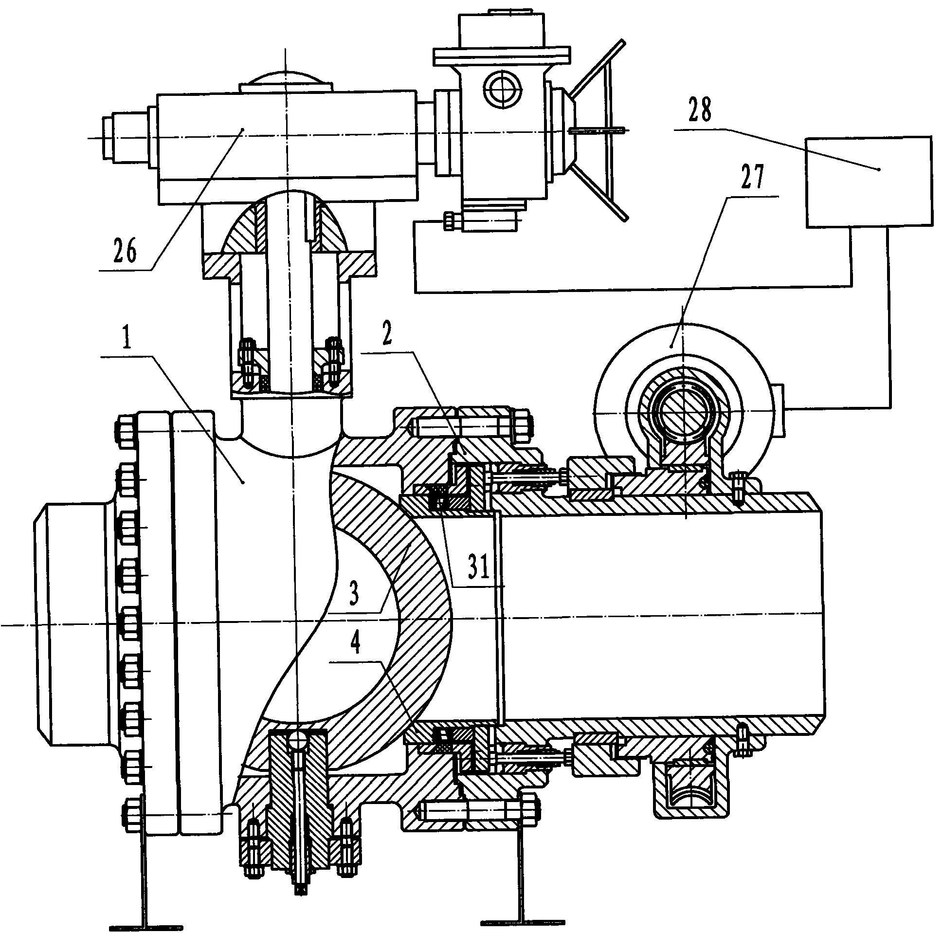 Forced sealing ball valve