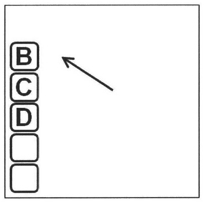 A virtual keyboard based on a touch screen device and its input method