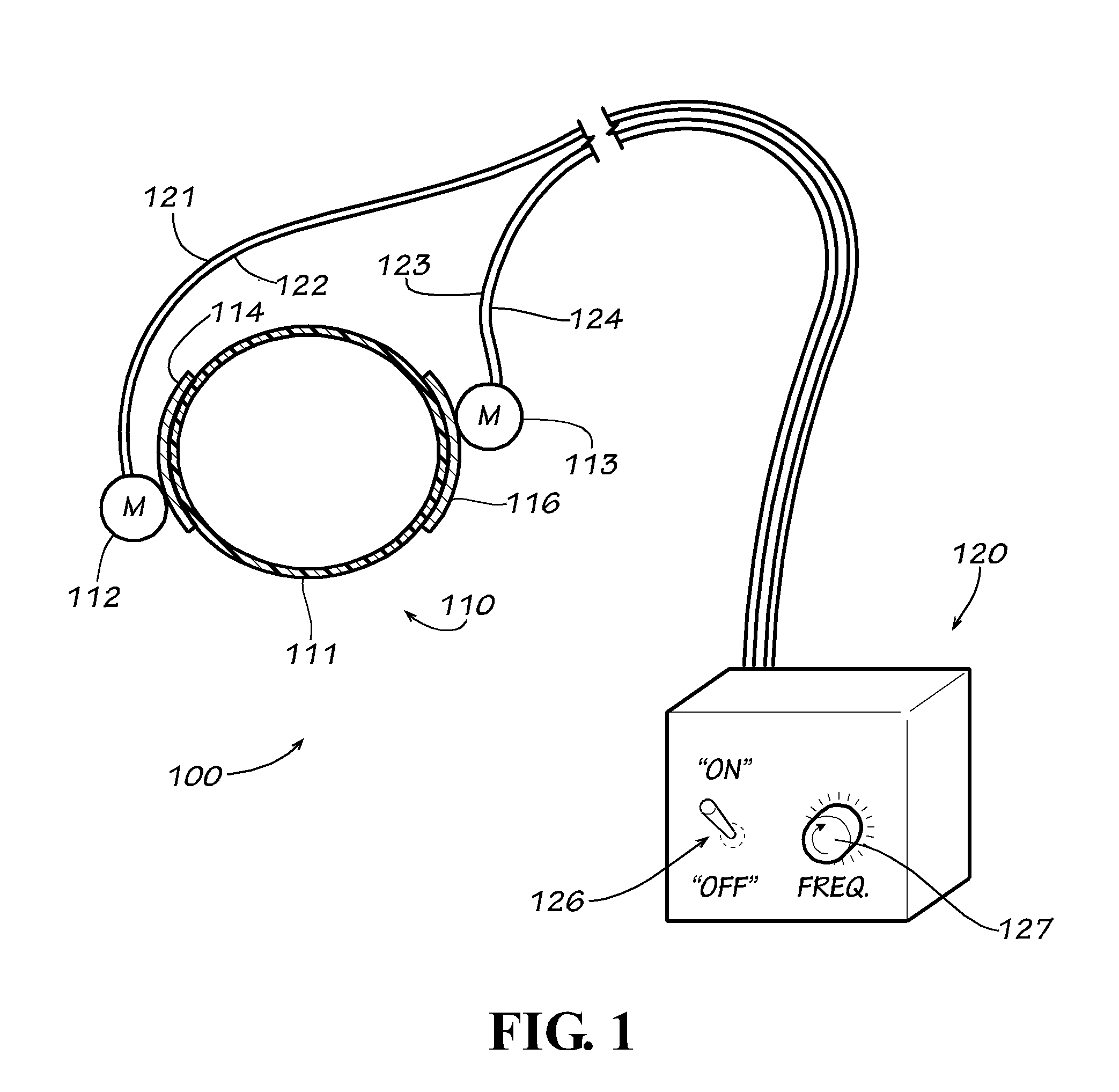 Method and apparatus for reducing/suppressing pain in digits