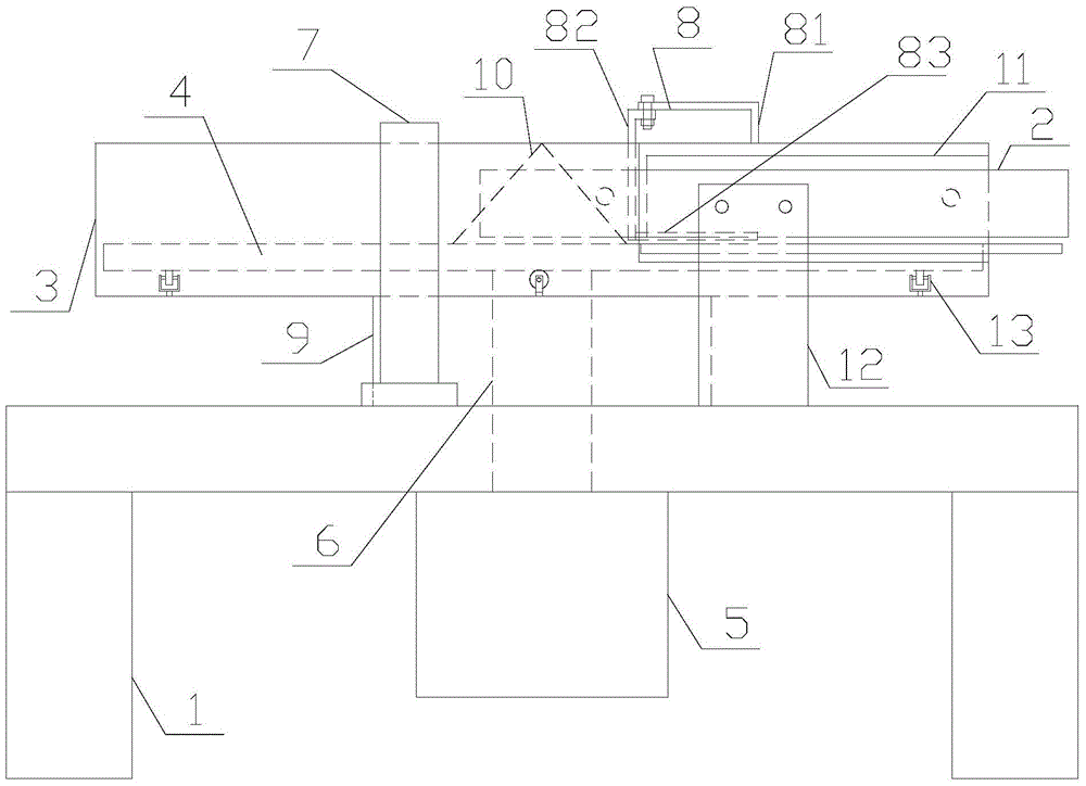 A fully automatic bearing feeding device