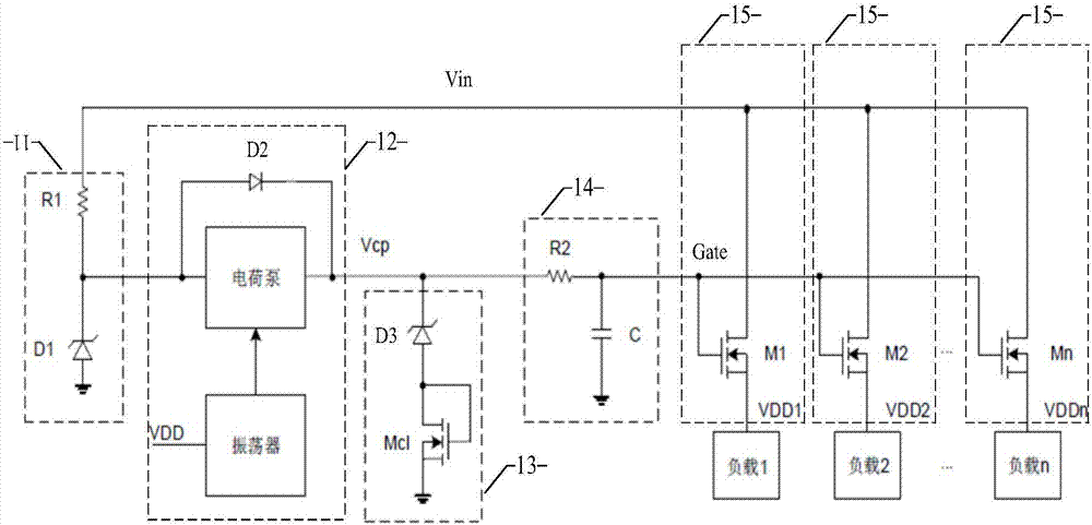 Power supply conversion circuit