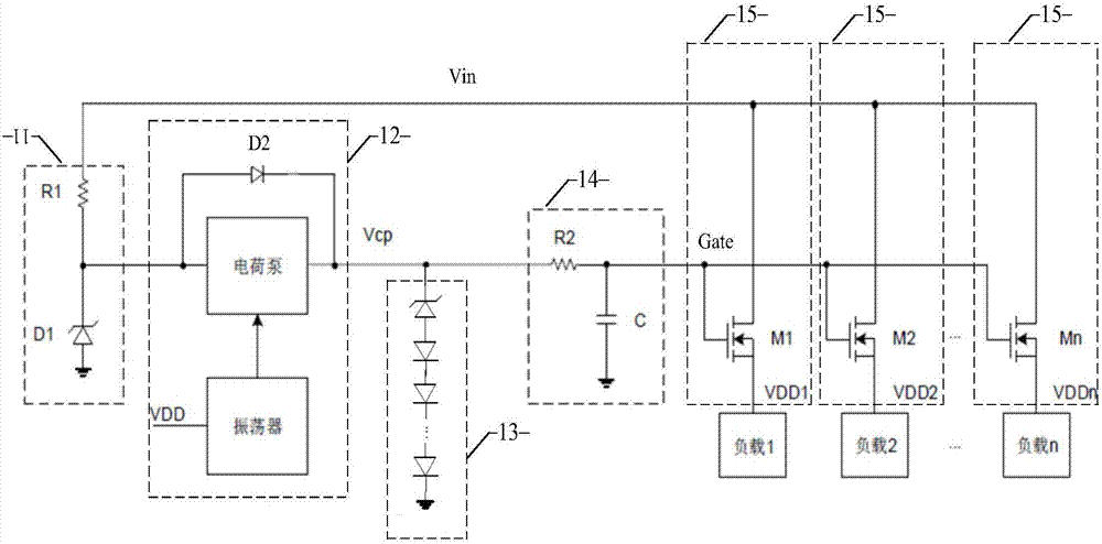 Power supply conversion circuit