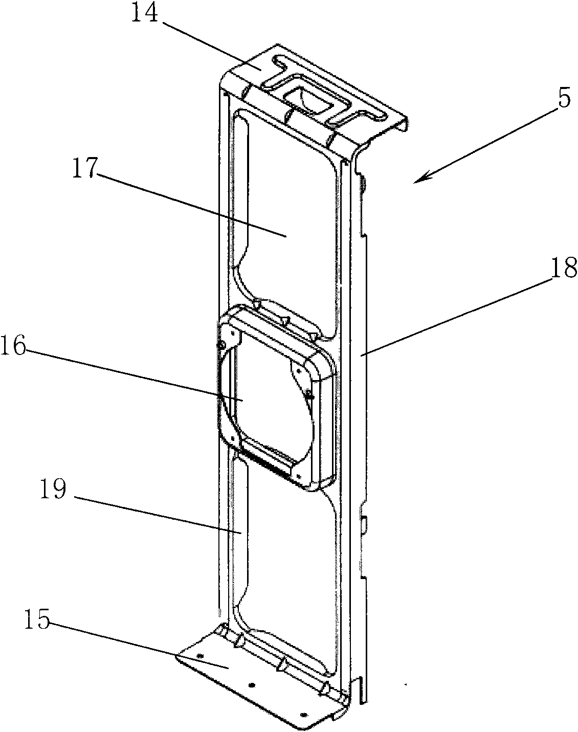Motor bracket of air conditioner outdoor unit