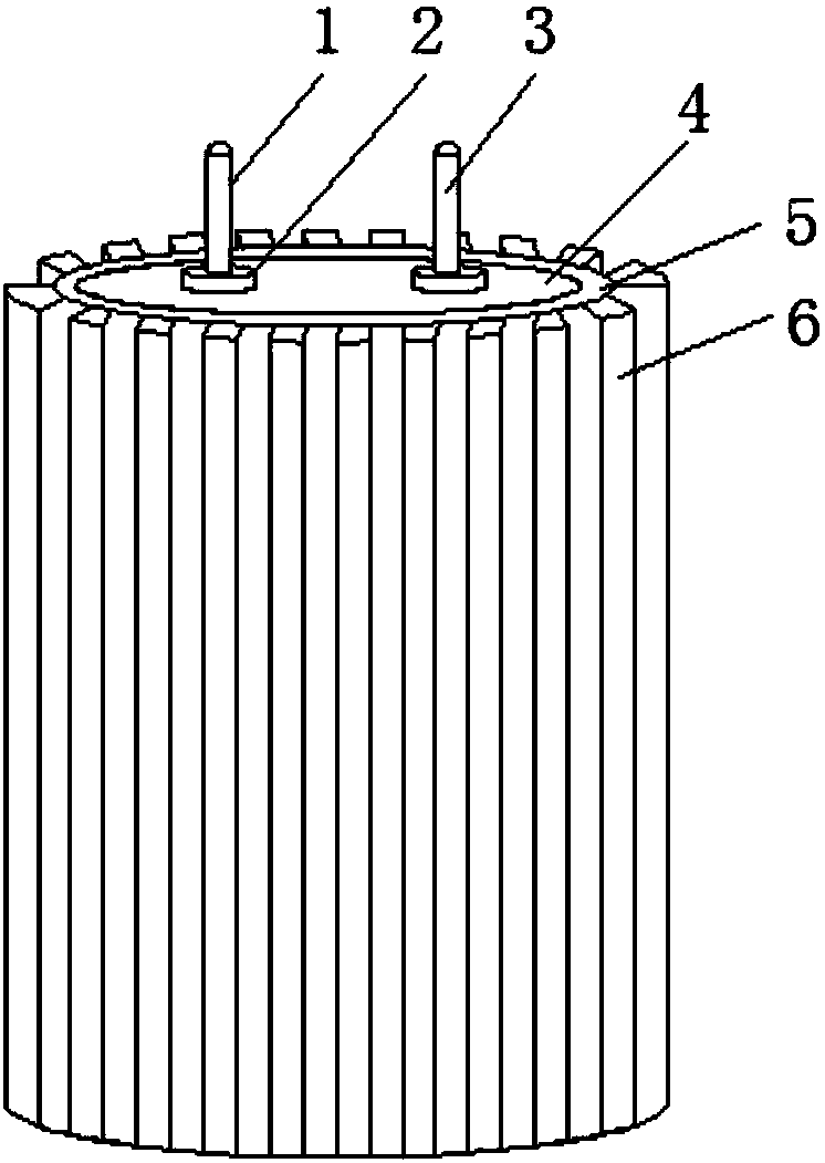 Anti-explosion aluminum capacitor