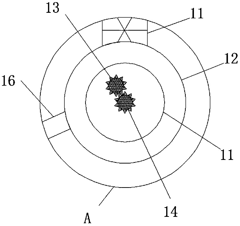 Opening fixing device for cardiac surgery