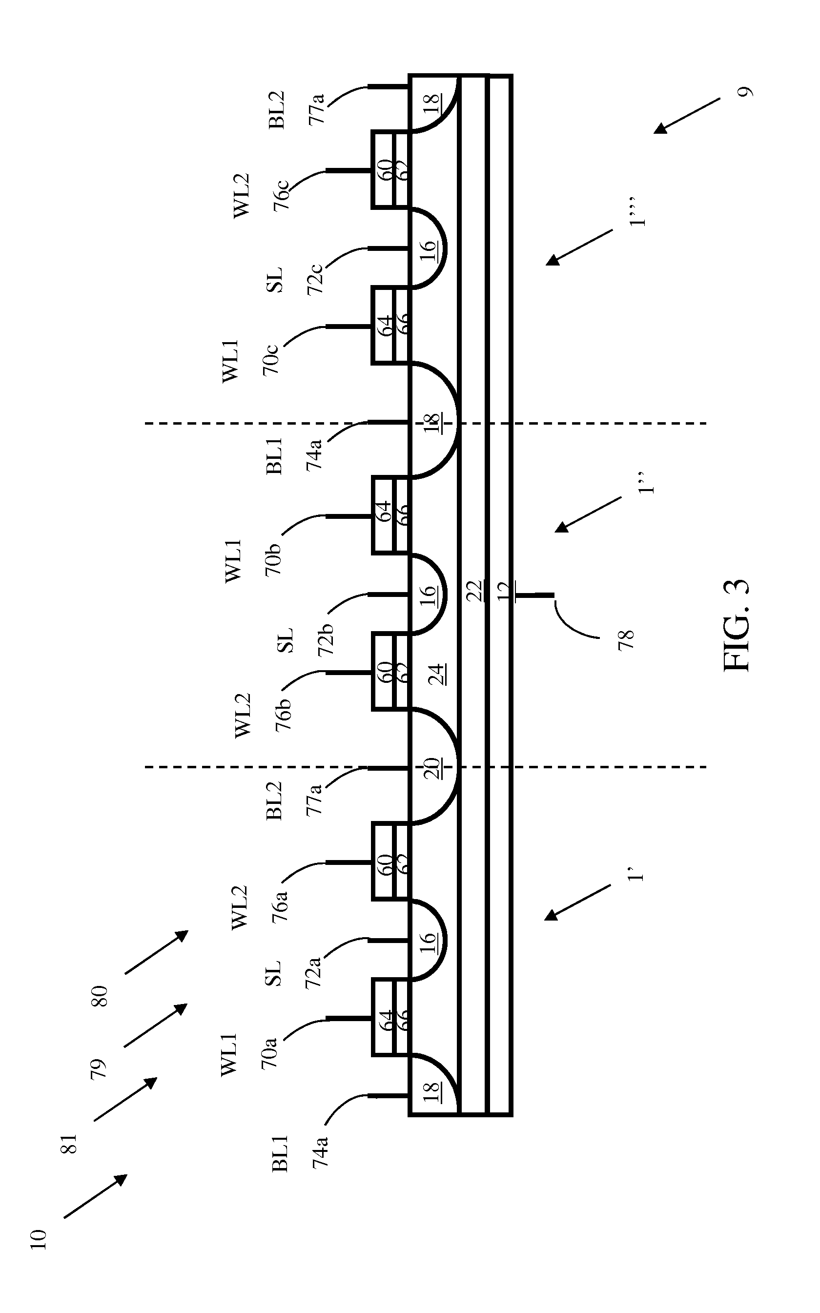 Dual-Port Semiconductor Memory and First-In First-Out (FIFO) Memory Having Electrically Floating Body Transistor