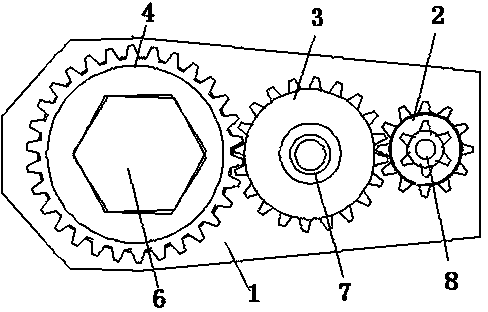 Tool for fastening flange bolts for steel utility poles