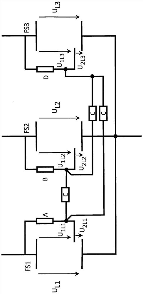 Overvoltage protection systems for single-phase or multi-phase power supply networks