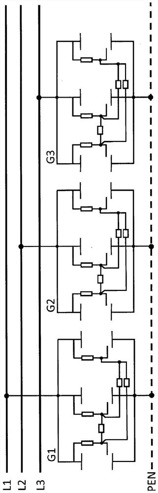 Overvoltage protection systems for single-phase or multi-phase power supply networks