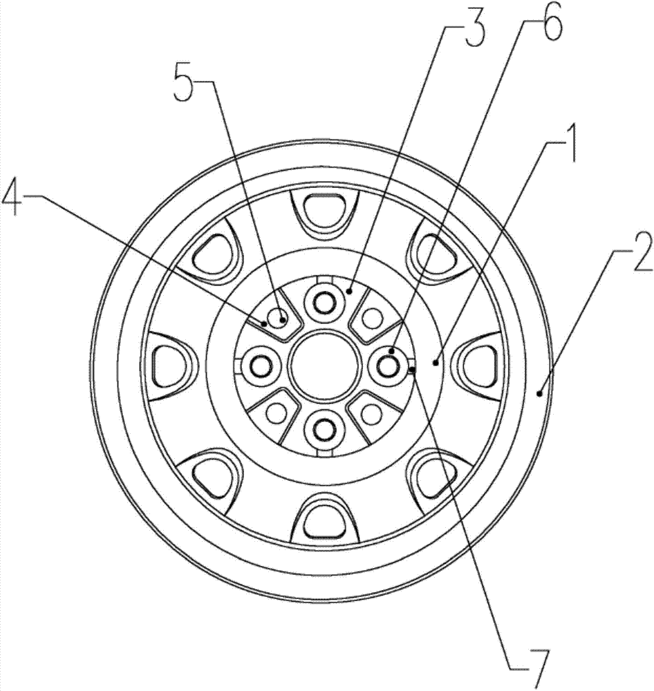 Wheel of motor vehicle