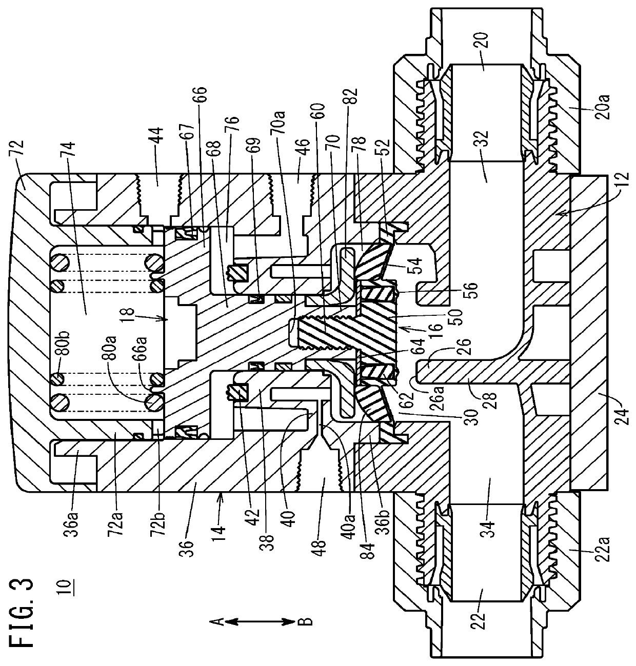 Two-way valve