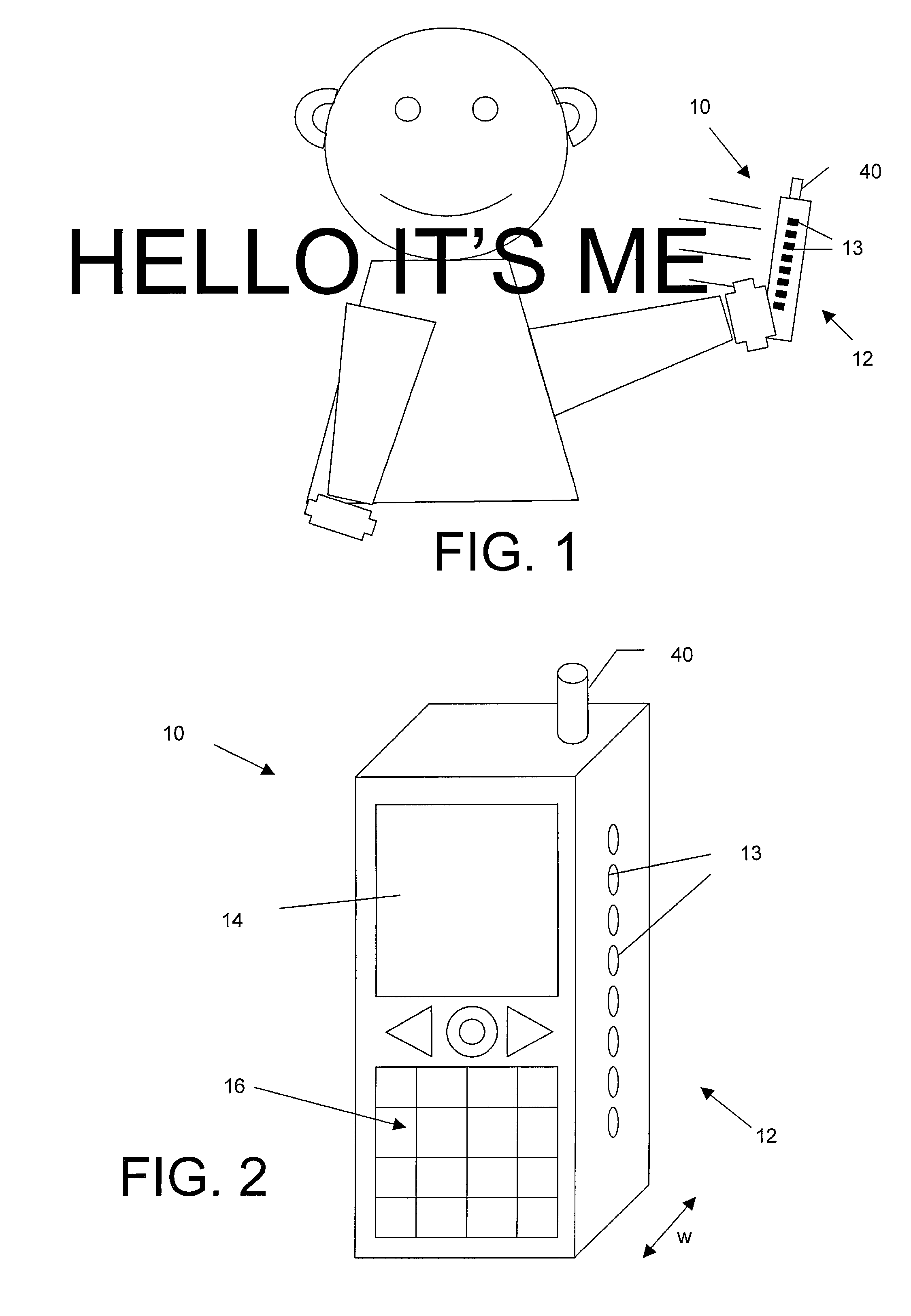 Optical display for portable electronic device