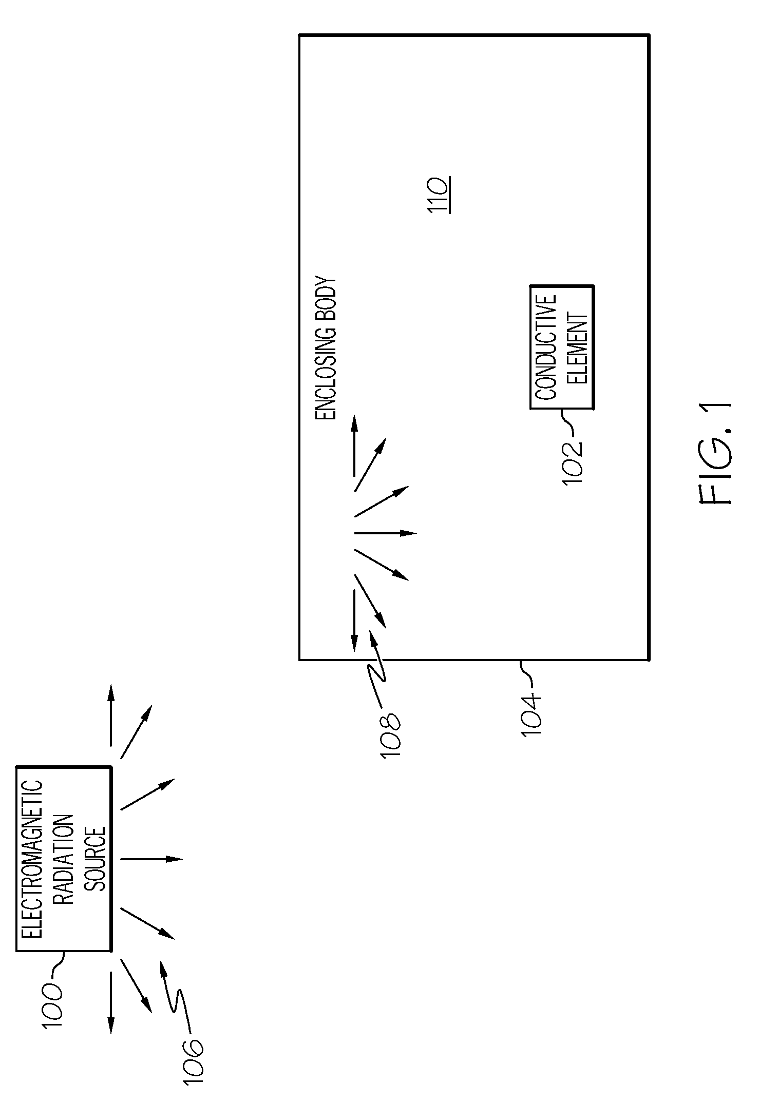 Induced field determination using diffuse field reciprocity