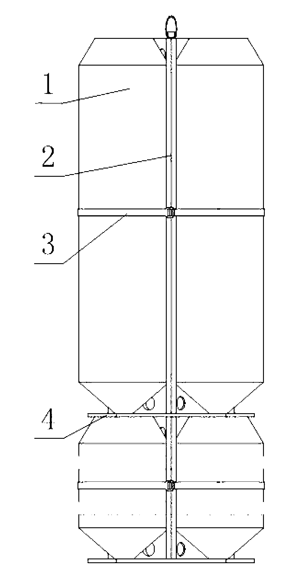 Intelligent forest fire extinguishing aerial bomb integrated loading module