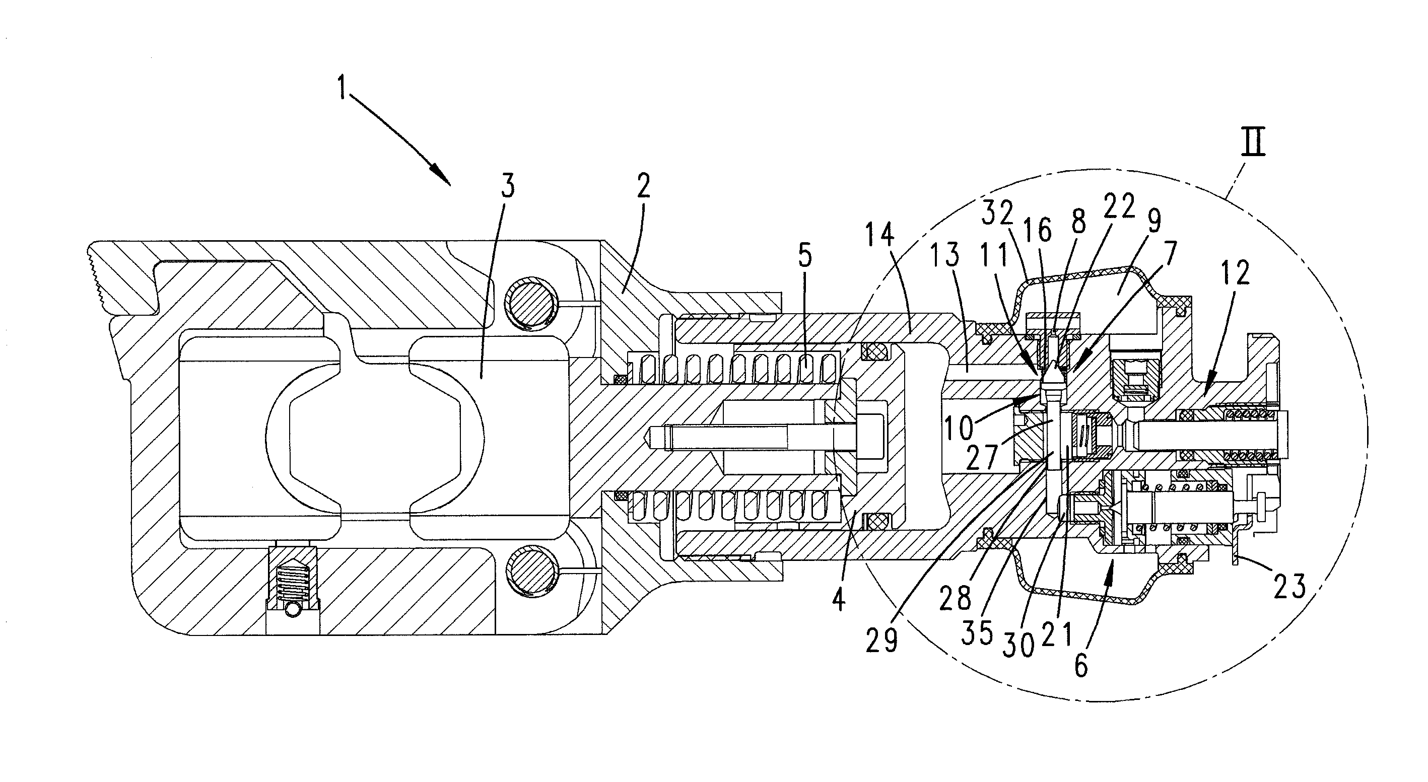 Hydraulic press unit