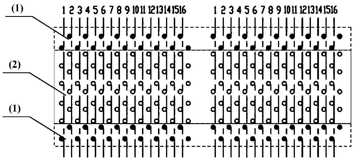 Secondary cooling nozzle arranging method for silicon steel slab continuous casting