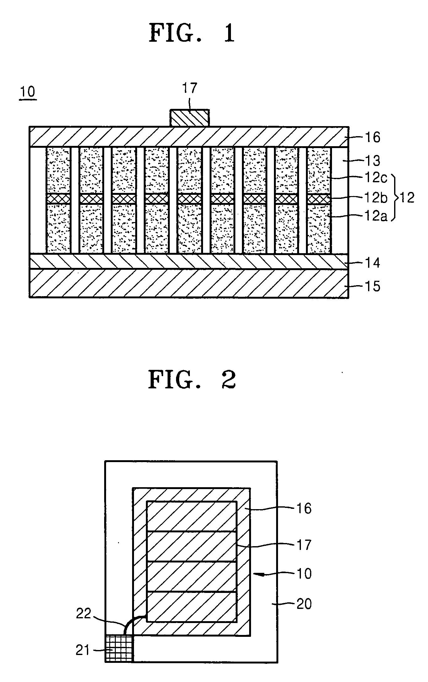 Light-emitting diodes using nano-rods and methods of manufacturing a light-emitting diode