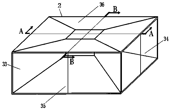 Wind energy stable and continuous power generation system and control method on the roof of a high-rise building