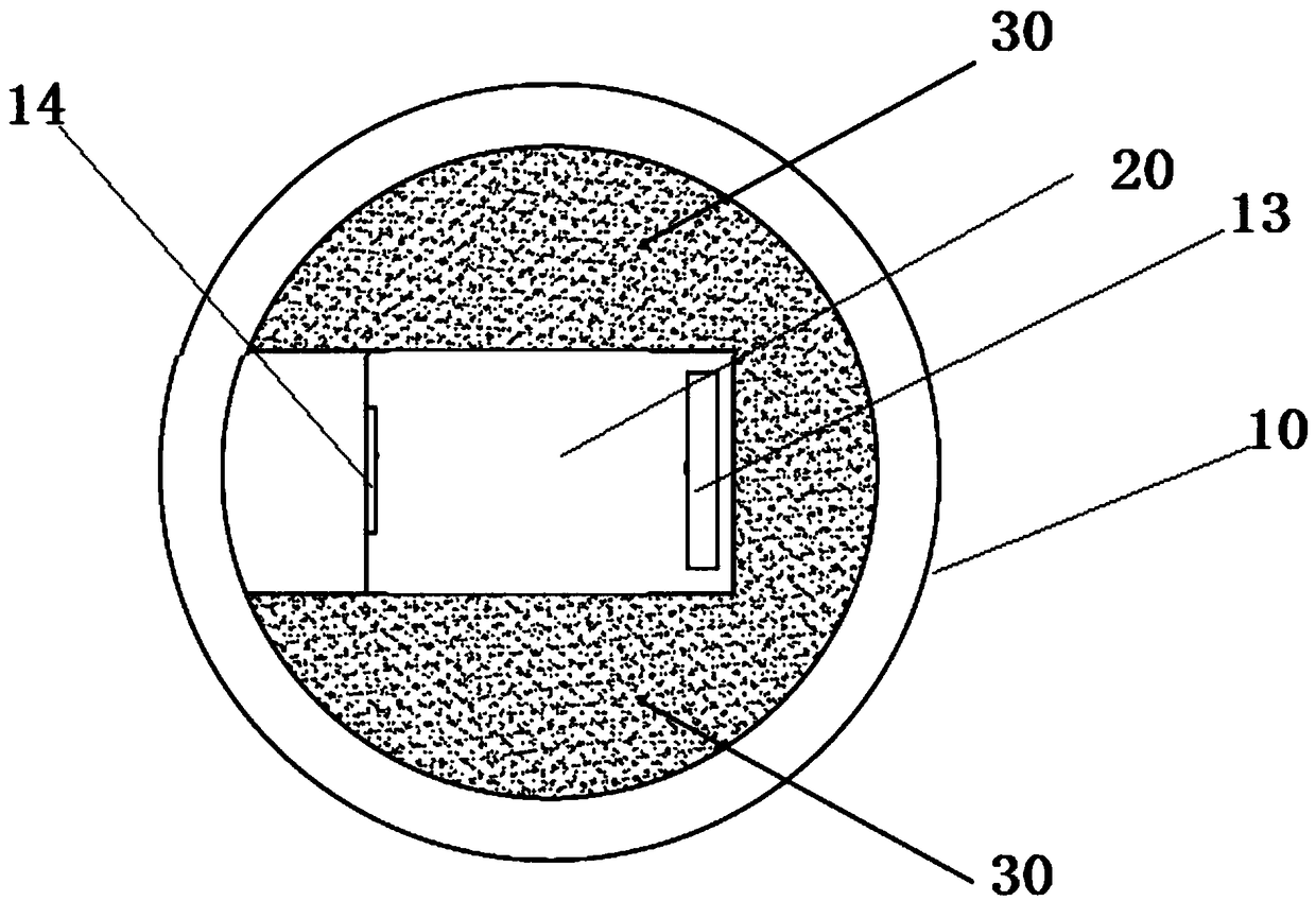 An anti-collision self-stabilizing single floating body used for carrying a lidar system buoy