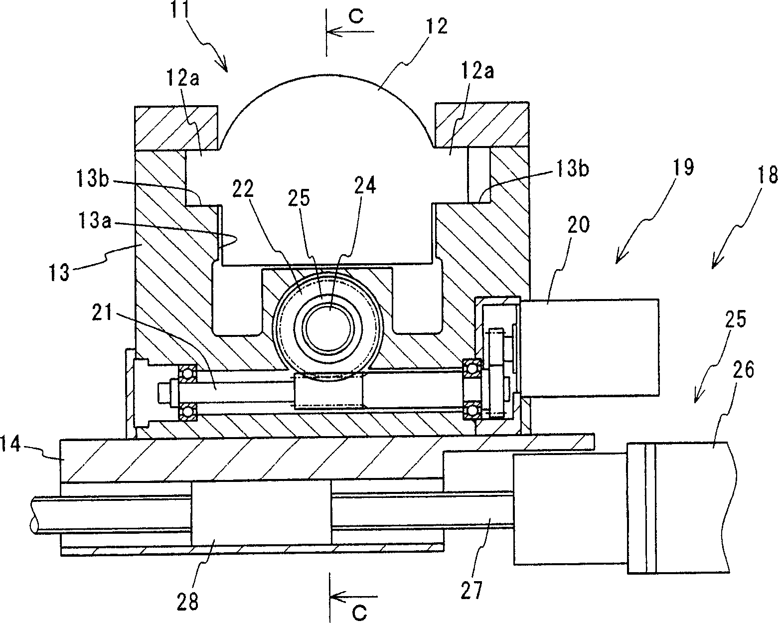 Method and device for grinding