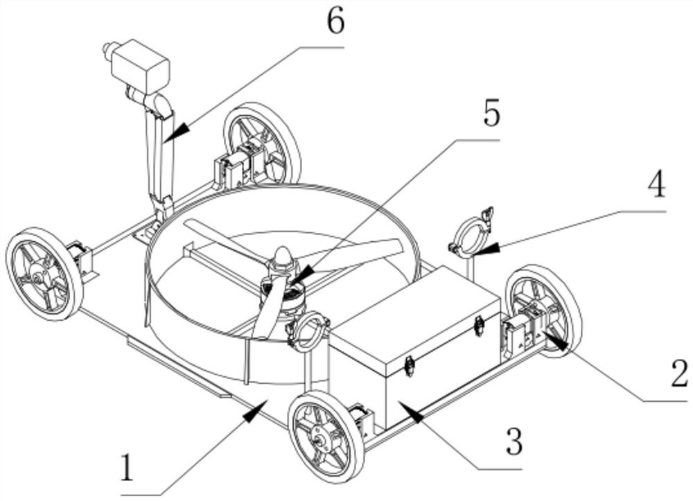 Multifunctional wall-climbing robot