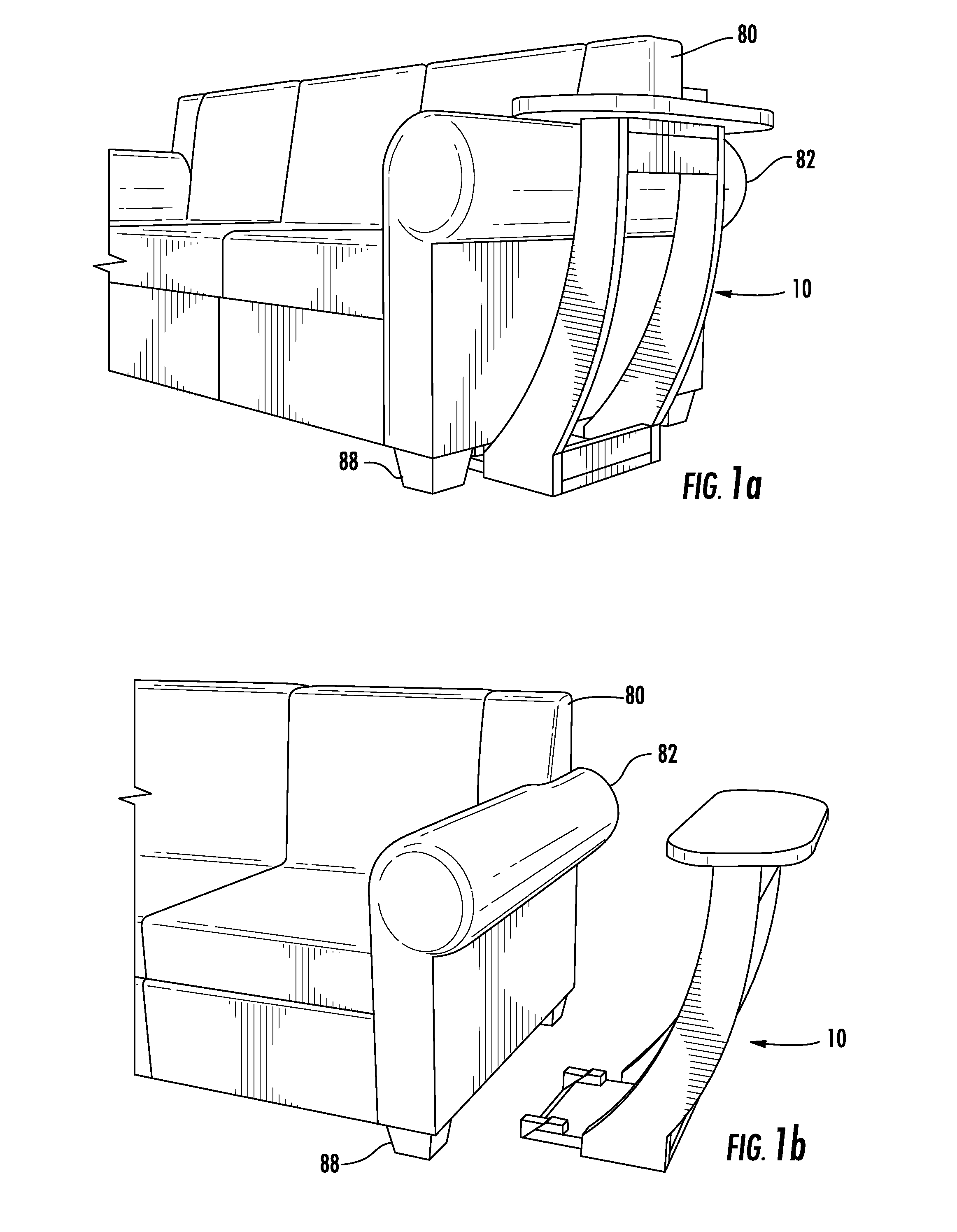 Cantilevered Table